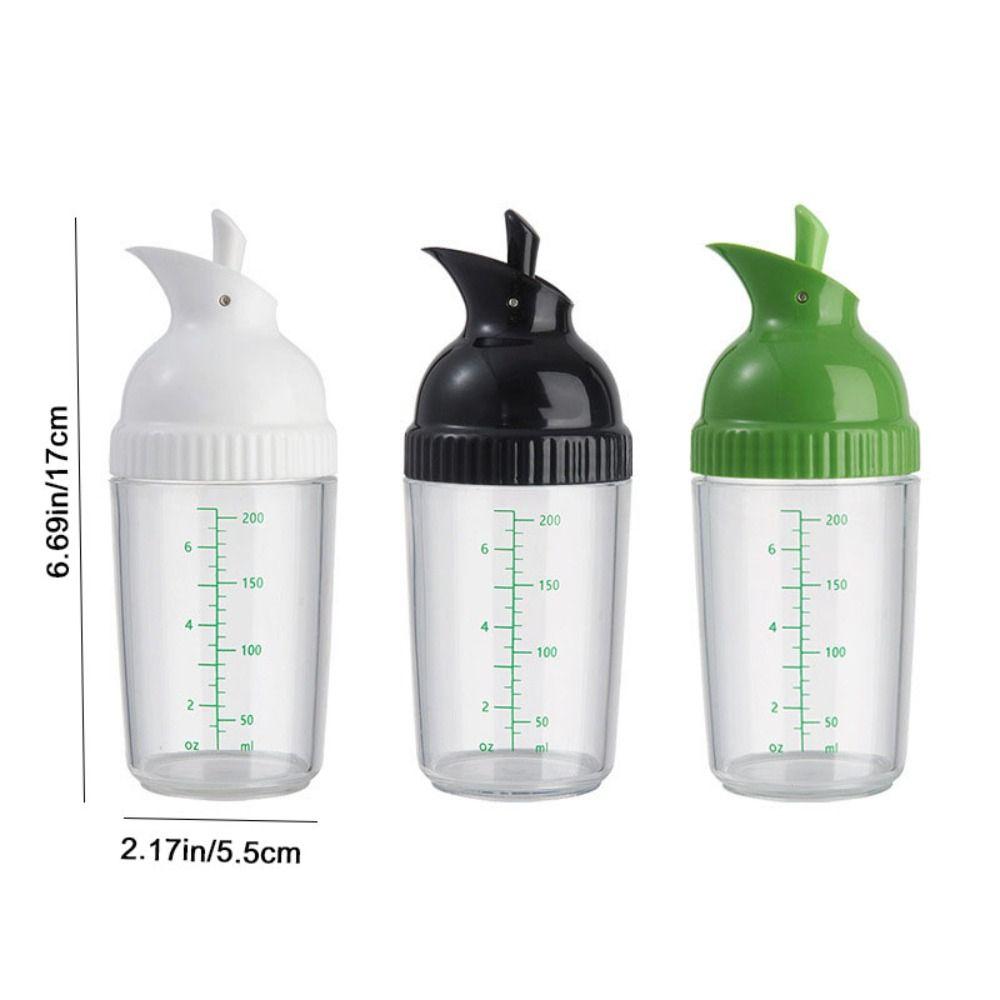 Plastic Salad Dressing Bottle Easy Grip Oil Bottle Universal Seasoning Bottle  Home