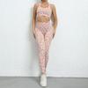 Yoga Fashion Leopard Print Pilates Bra Training Vest