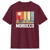 Africa Morocco Skyline Moroccans African Souvenir Gibraltar T Shirts  100 Cotton Tops Crazy Short Sleeve O Neck Tees Printing