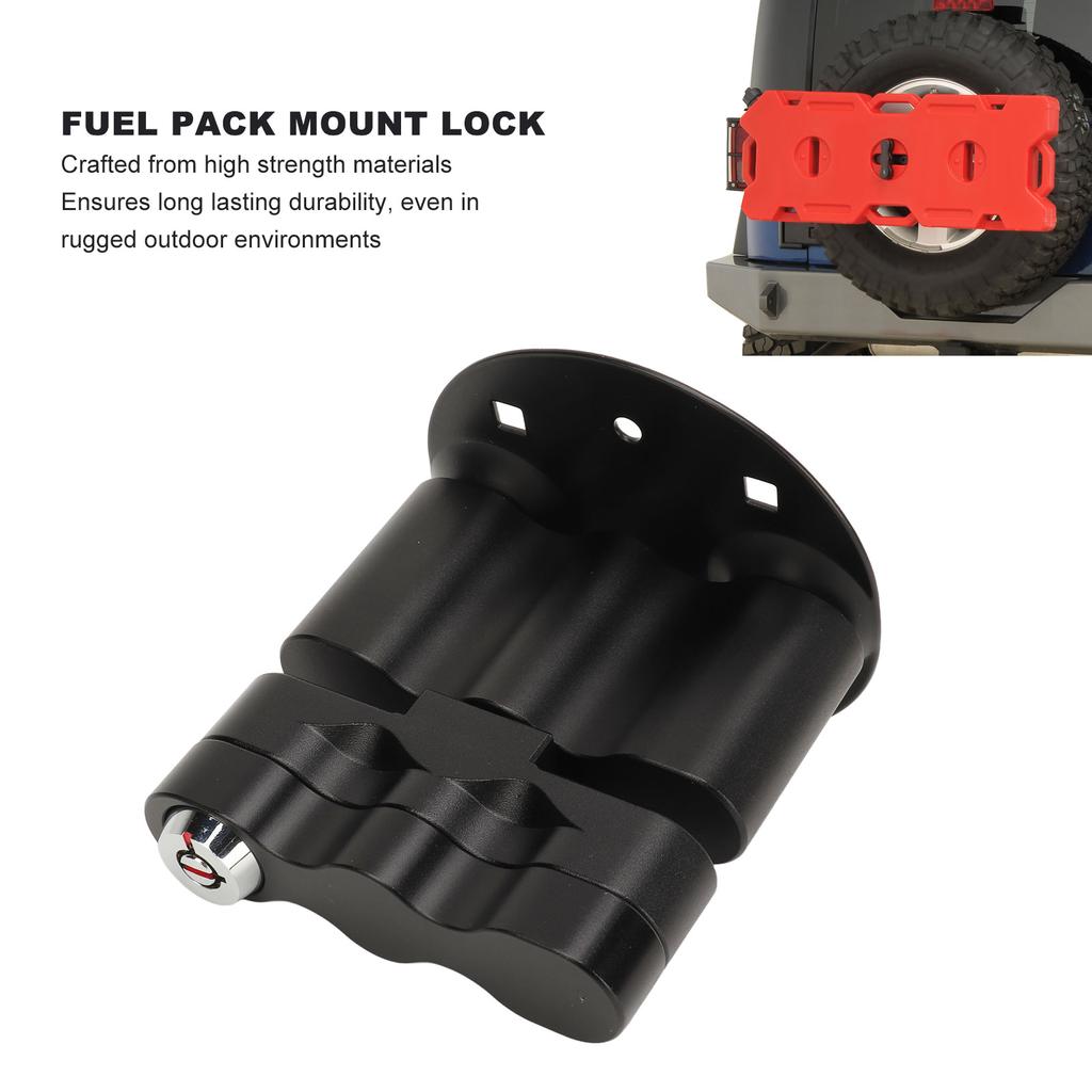 Gas Can Pack Mount Lock Metal Anti Easy Install Fuel Container Locking Pack Mount for Water Pack Gas Can