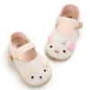 Frühling und Herbst 0-1 Jahr alte Baby-Kleinkindschuhe Weiche Sohle Atmungsaktive Babyschuhe Cartoon Freizeitschuhe