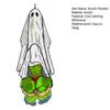 Funny Ghost Pendant Acrylic Sun Catcher Window Decoration Ghost Hanging Ornament for Indoor Balcony Outdoor Decoration