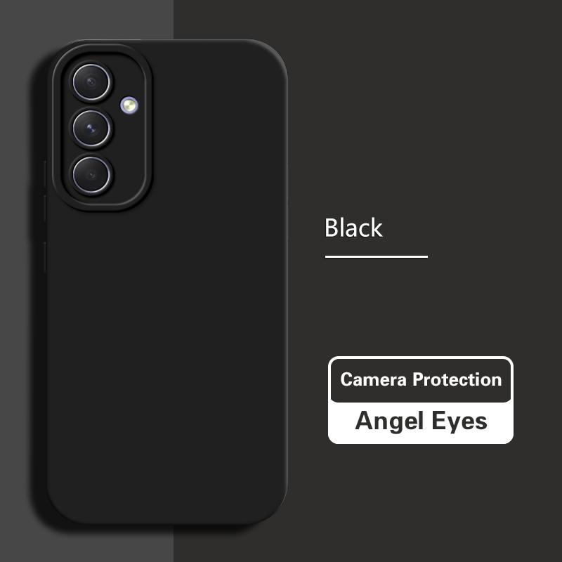 Angel Eyes Phone Case for Samsung Galaxy A55 5G 6.6" High Qualtiy Camera Protection Official Silicone Luxury Back Cover