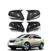 For Lexus RX RX270 RX350 RX450 2009-2014 Car Sicker Rearview Side Mirror Cover Wing Cap Exterior Rear View Case Trim Carbon LHD