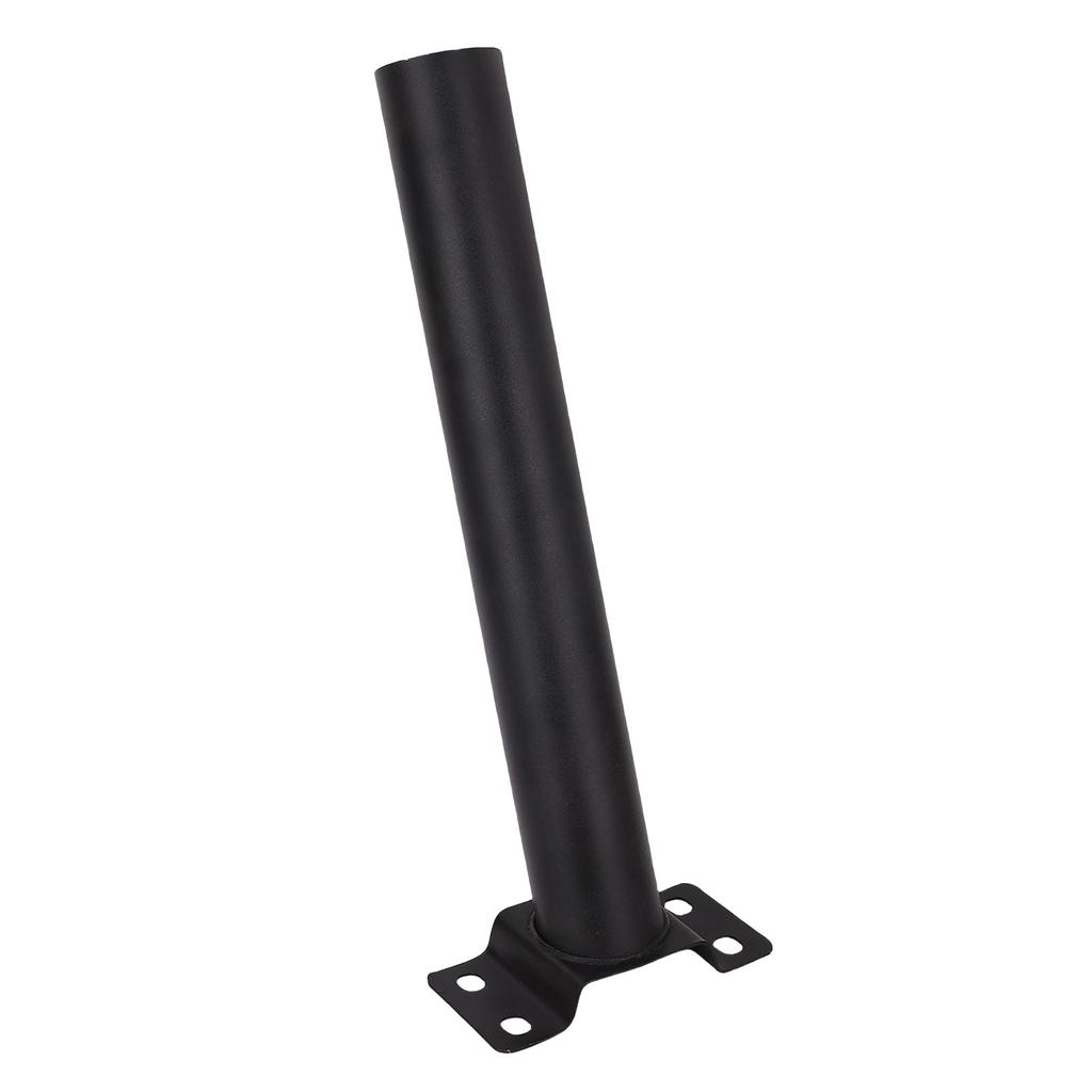 2 Set Solarleuchtenmast-Halterung Wandmontiert Solarbeleuchtung Montagehalterung Verlängerungsmast-Set Legierung