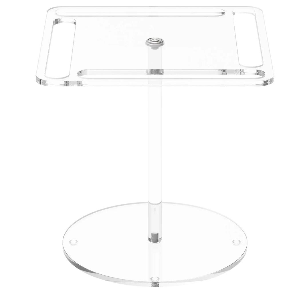 1/2-Layer 360° Rotating Sunglasses Display Stand Acrylic Clear Glasses Organizer Holder Desktop Rack up to 12 / 24 Eyeglasses