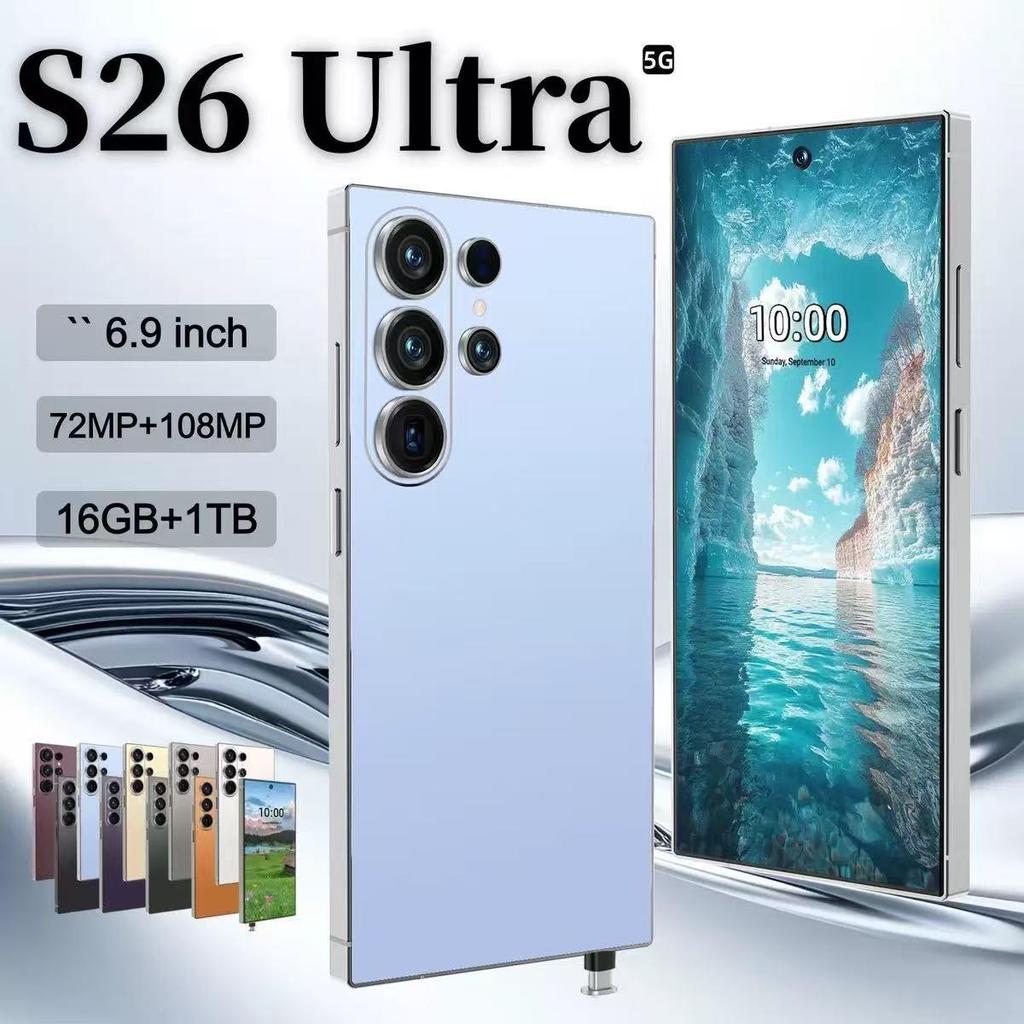 Cugo S26 Ultra Smartphone: 7.3" Display, Built-in Pen, Octa-core, 16GB RAM, 1TB Storage