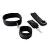 SM Hand & Leg Restraint Straps - Couples' Bondage Set, Easy Strap, SBR Diving Cotton, Adult Sports Toys