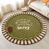 Cartoon Puppy Rug: Dirt-Resistant, Easy-Clean Decorative Mat for Living Room, Sofa, Coffee Table, or Outdoor Camping