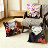 Dark Ninja Hells Paradise   Pillow Case Pattern Printed Pillowcase For Living Room Sofa Cushion Cover