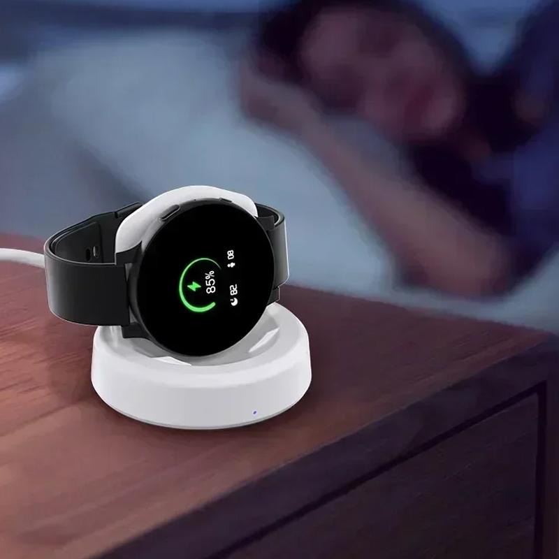 Chargeur Sans Fil Magnétique pour Montre Câble USB Portable Station de Charge Rapide Pour Samsung Galaxy Watch 8 7 6 5pro 5 4 3 Active 2