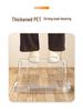 Large Transparent Handheld Storage Box for Clothes, Toys, and Snacks - Durable Plastic Organizer