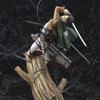 Attack On Titan Artfx J Levi Mikasa Ackerman Renewal Package PVC Action Figure Anime Figure Model Toys Collection Doll Gift