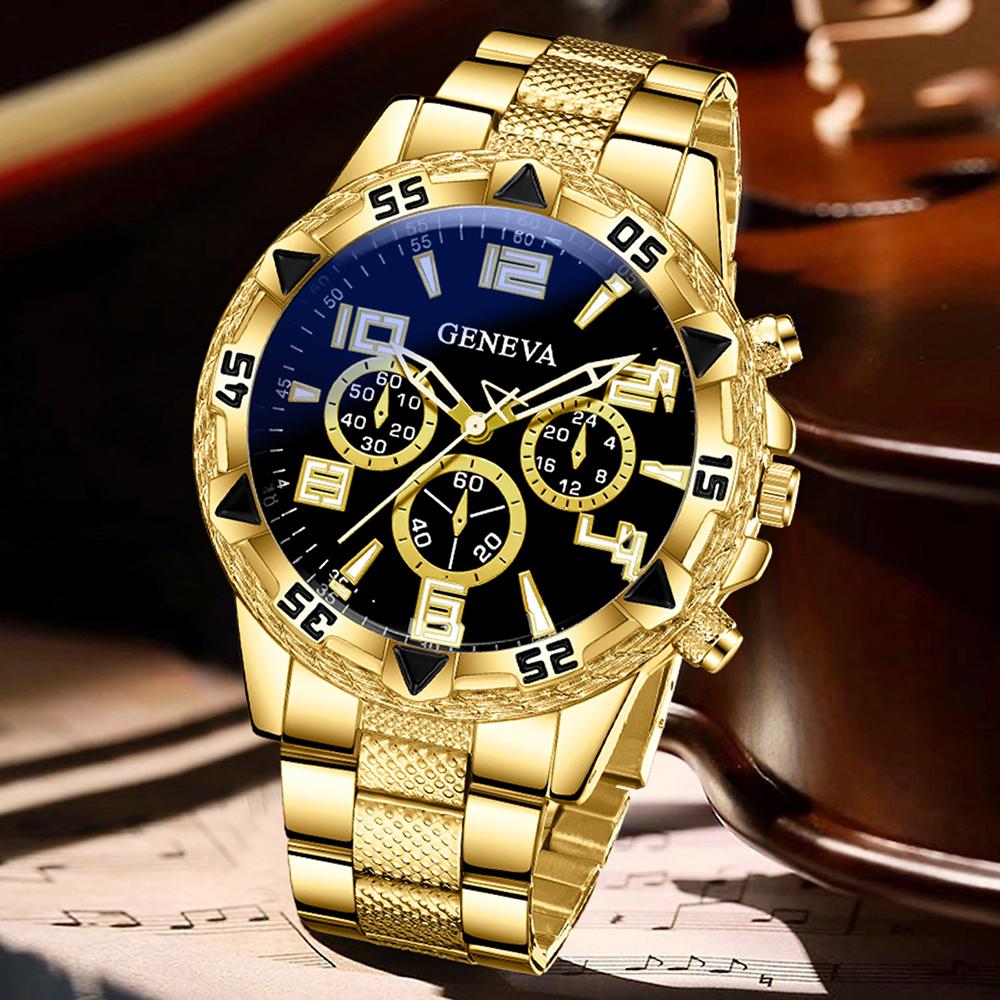 

1PCS Luxury Men s Watch Business Trend Fashion Quartz Watch Suitable for Daily Clothing Matching Perfect Gift for Friends or Dad