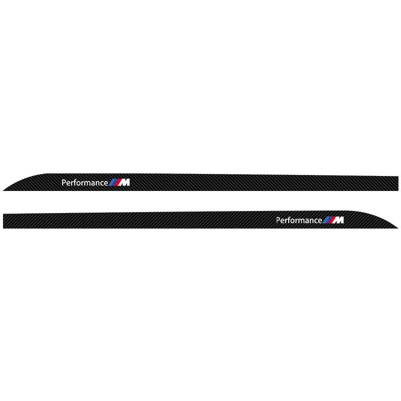 2 buc Prag lateral auto Fibră de carbon Autocolant de protecție caroserie Pentru BMW M F10 F07 E90 E60 F30 E89 E85 E92 X2 X3 X4 X5