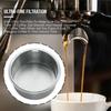 51MM Coffee Filter Basket Replacement Stainless Steel for Bottomless Portafilter Espresso Good Accessories Barista Tool