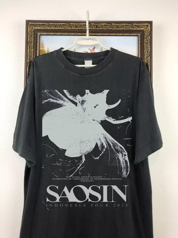 Saosin Tour 2025 Collection All Size S-5XL Unisex T-shirt Reprint Unisex T-Shirt L