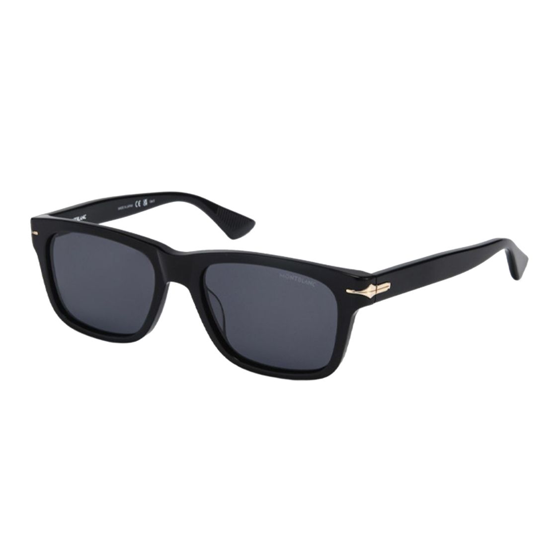 

Montblanc Full Frame UV Protection Driving Sunglasses Square Unisex sunglasses Black MB0263S-001 Black,54