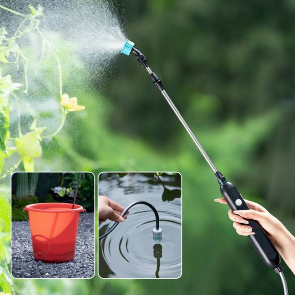 Electric Garden Dispenser Lightweight Battery Powered Garden Dispenser Battery Powered Spray Water Resistant for Car Washing