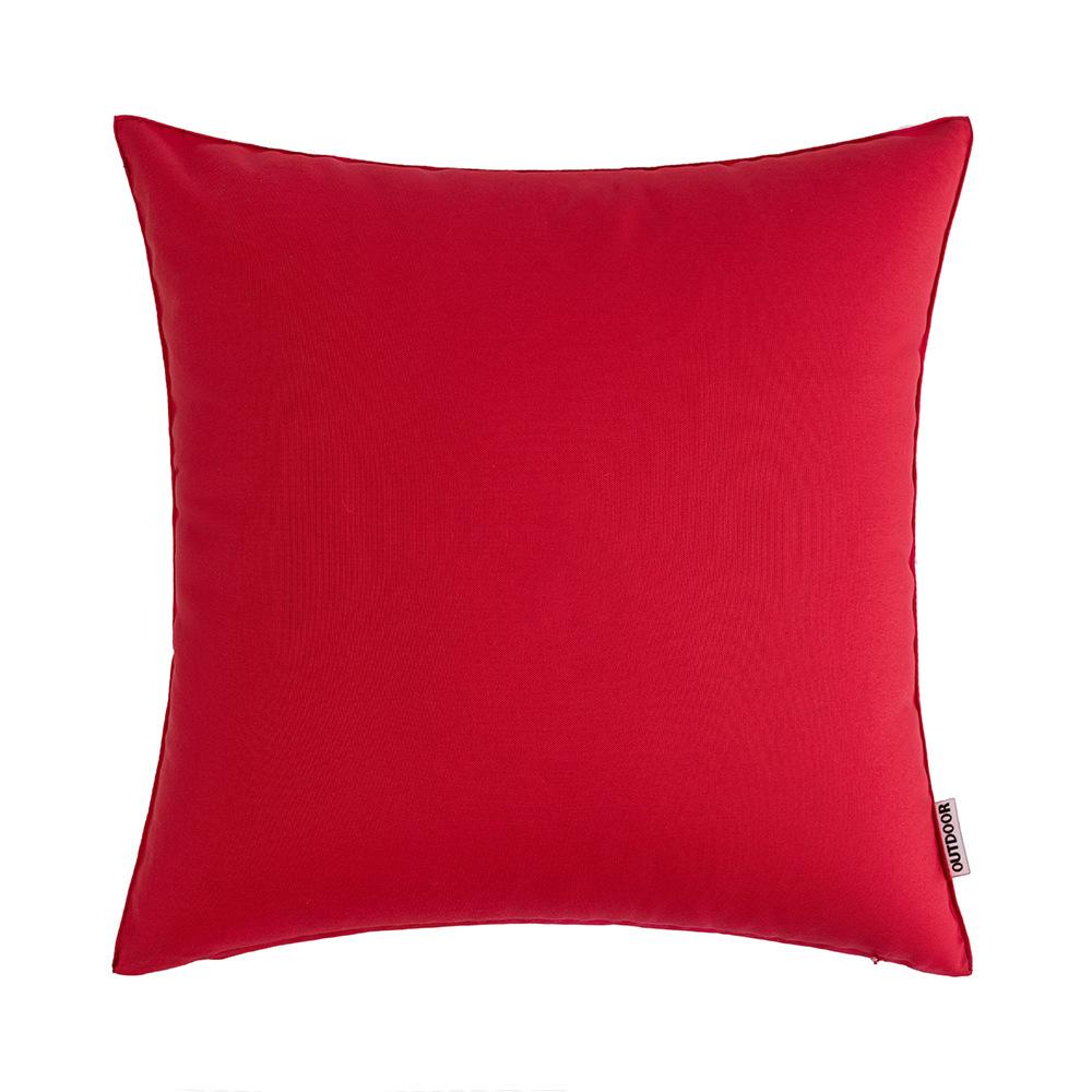 Outdoor Waterproof Pillow Case Ins Style Modern Simple Solid Color Cushion Pillow Backrest Pillow Case