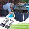 30PCS Stainless Steel Swimming Pool Cover Clips Spring Sealing Clips Silver