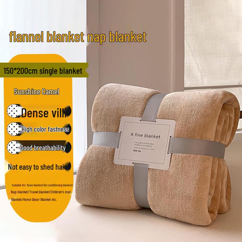 

Jumeng Soft Flannel Coral Fleece Blanket