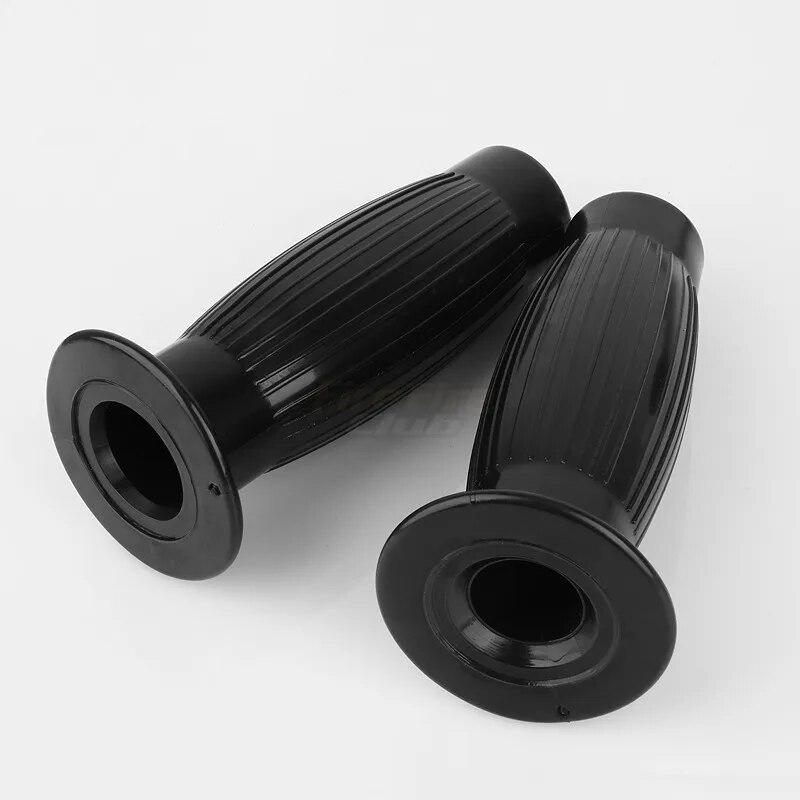 7/8" Handle Bar Coke Bottle Style Motorcycle Vintage Handlebar Grip For Suzuki Kawasaki For Harley Chopper