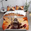 3D HELLDIVERS 2 Bedding Sets Comforter Quilt Bed Cover Duvet Cover Pillow Case 2-3 Pieces Sets Kids Adult Size For Home Textiles