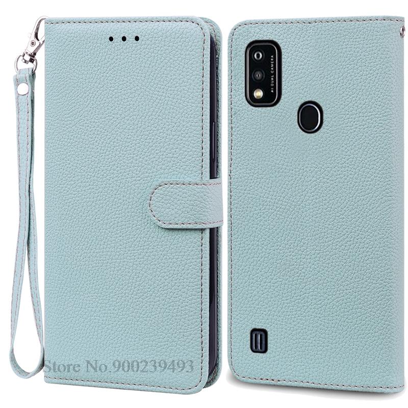 A51 Case For ZTE Blade A51 Case Soft Silicone Leather Flip Wallet Case For ZTE Blade A51 Case Back Cover Coque Fundas Etui