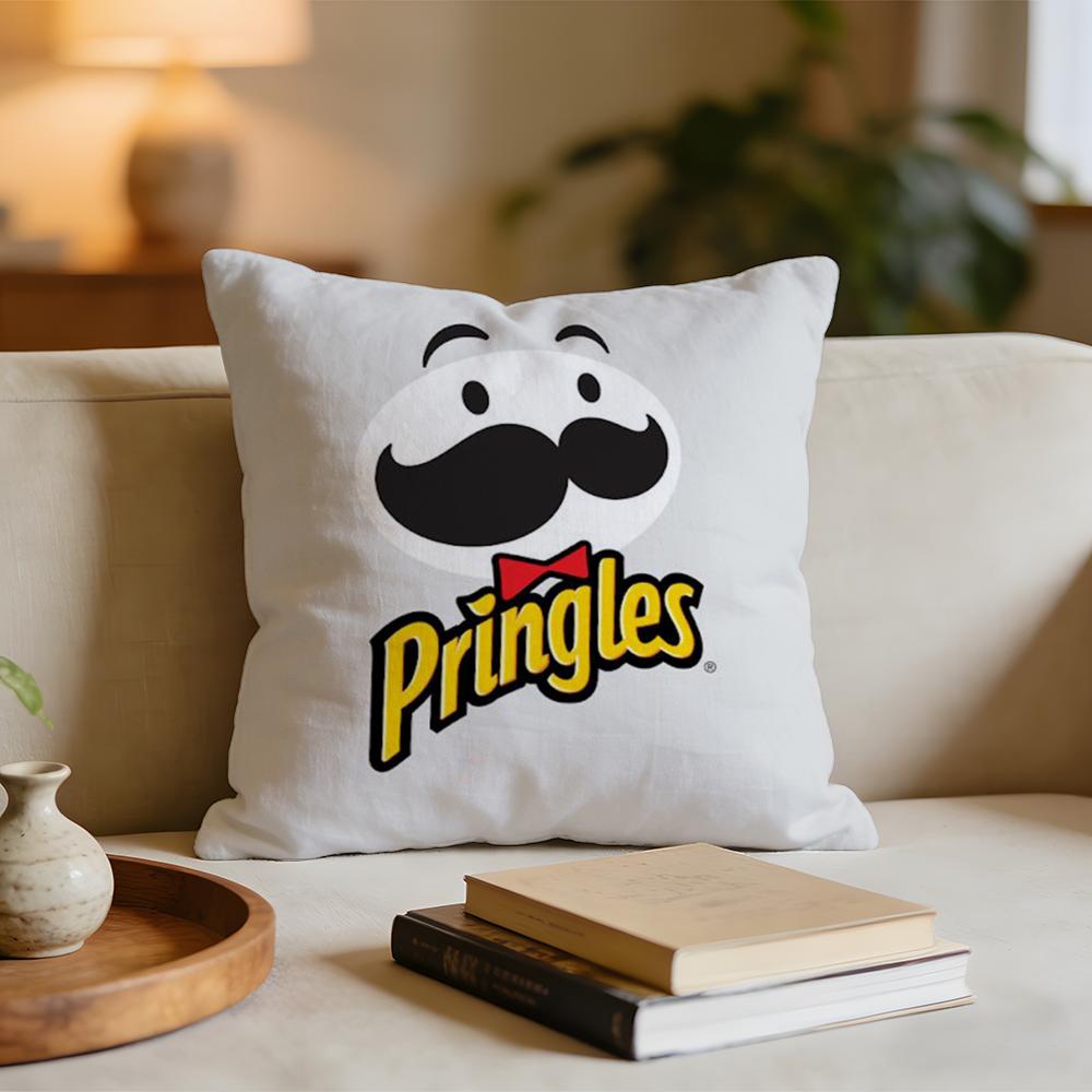 

Classic potato PPringles Cushion Cover Short plush pillowcase for bed sofa carwashable 30x30cm