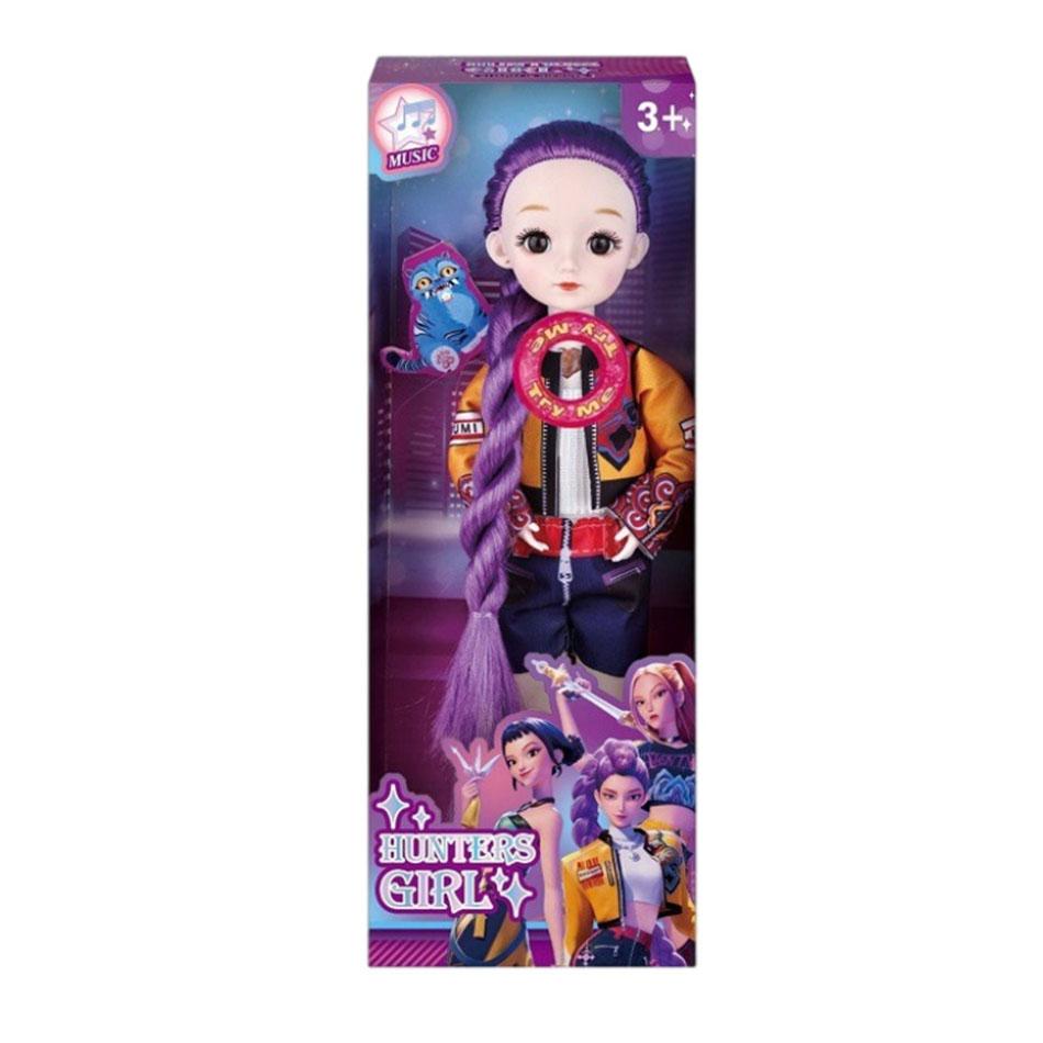 3D Oko Muzyka Motyw Piosenka K-POP Polowanie na Czarownice 12 cali Solidny Korpus 15 Przegubów Lalka Zabawka Urocza Winylowa Lalka Prezent na Urodziny Dziewczynki