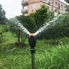 360 Rotating Tripod Sprinkler System Telescoping Automatic Irrigation Watering Sprinkler for Large Yard Garden