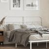 VidaXL White Metal Headboard 150 Cm 377200