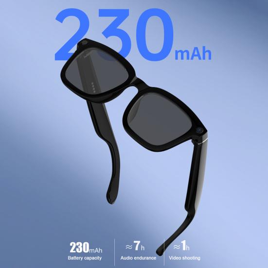 Chytré brýle s AI kamerou 1080P Nahrávání videa Pořizování fotografií Překlad v reálném čase Brýle
