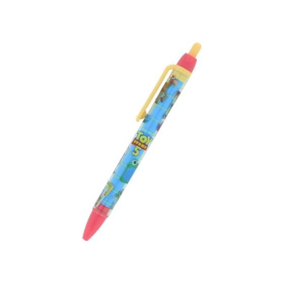 Sun-Star Stationery Toy Story Disney Pixar Goods Ballpoint Pen 3D S4660366 Clear Double-Axis Oil-Based Ink 3D Design