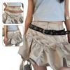 Popular Pin Buckle PU Leather Belt for Women Fashion Rivet Studded Flower Waist Belt Fashion Waistband for Pants