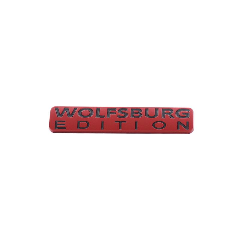 3D Premium WOLFSBURG EDITION for Car Fender Trunk Rear Bonnet Decal Emblem Badge Sticker