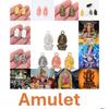Hinduism Ganesha Elephant Head God Necklaces Pendant Powerful Success Amulet Blessings Jewelry Vintage Accessories Gifts