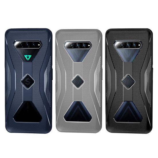 Ultra-thin Silicone Heat Dissipation Shockproof Mobile Phone Protective Case Cover for Xiaomi Black-Shark 4/4PRO