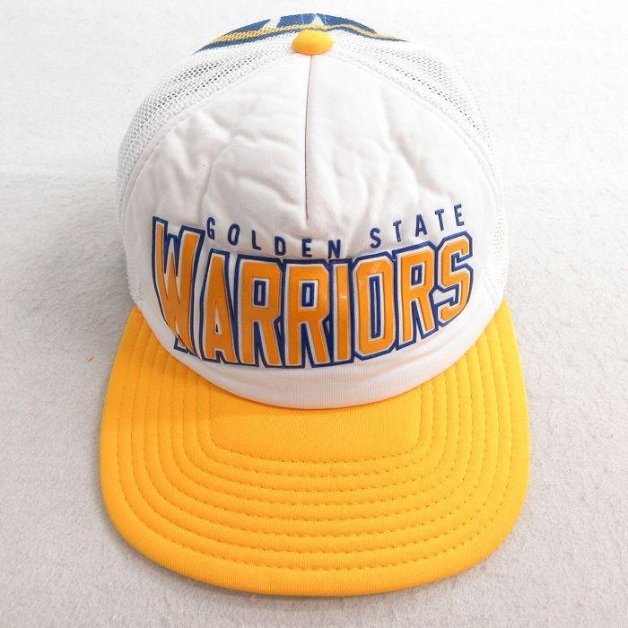 Used Used adidas mesh cap NBA Golden State Warriors two-tone yellow basketball 25jul03