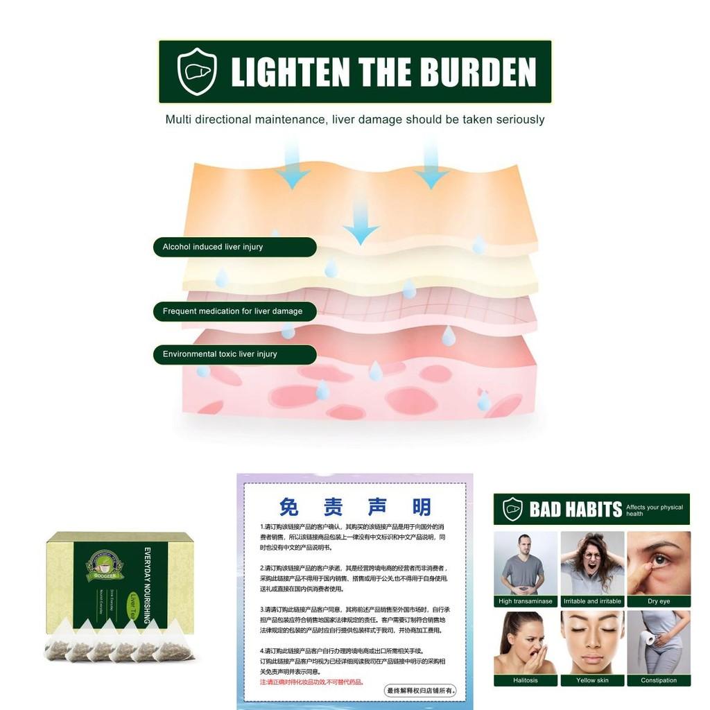 Herbal Body Googeer Care Tea For Soothing Eye Strain And Enhancing Health In 6 Bags Tea