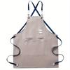 Aprons for Men Women with Pockets Cotton Enrich Durable Large Waterproof  For Kitchen, Workshop, BBQ, Chef Apron