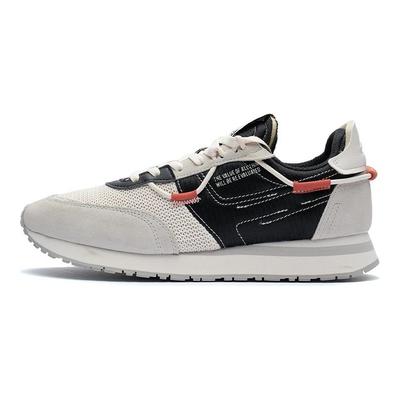 Li Ning Star Fragment Pohodlné Lehké Odpružené Běžecké Boty s Nízkým Svrškem Pánské Běžecké Boty Černé AGCR329-1