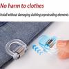 2or4pcs Invisible Seamless Hem Clips – Adjustable Non-Slip, Strong Grip for Jeans, Trousers, Fabric Cutting