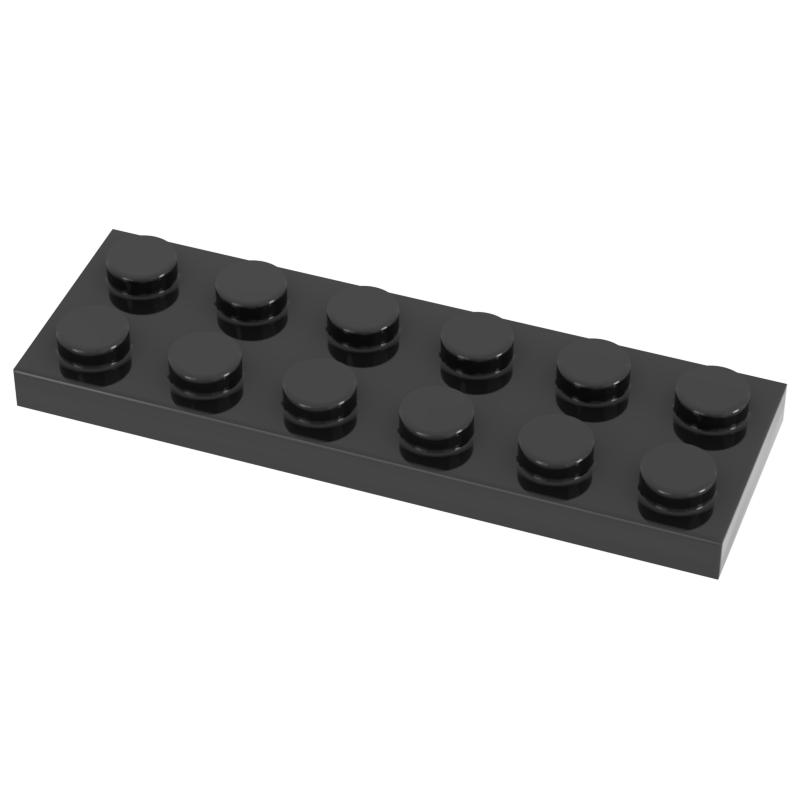 First-Class [Funbrick] 2050100Pcs Superior-Grade Plate Premium-Quality 2X6 Premium-Quality 3795 High-Standard Compatible High-Standard With 50PCS