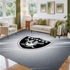 Las Vegas Raiders Design Crystal Velvet Rug Soft Decorative Mat for Bedroom Entrance