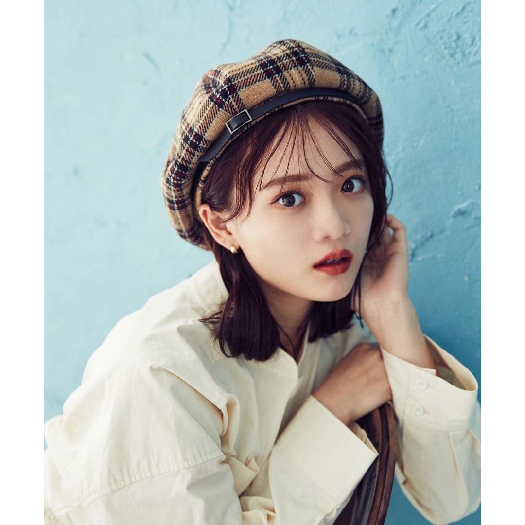 Used Takubo Karin CA4LA collaboration beret check