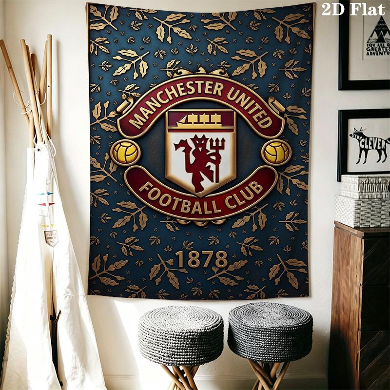 Manchester Football Club Crest Bedding 1 Duvet Cover 2 Pillowcase Without Core Christmas Birthday Gift Duvet Cover And Pillowcase Bedding Set