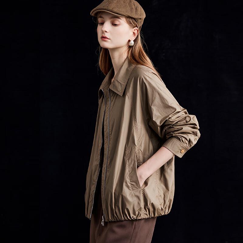 Wudao 2026 Autumn Women's Minimalist Lightweight Casual Jacket