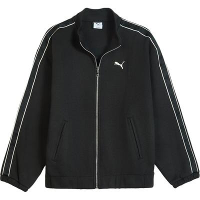 Puma Jachetă Track cu Benzi Retro Unisex Jachetă Întunecată 635715-01